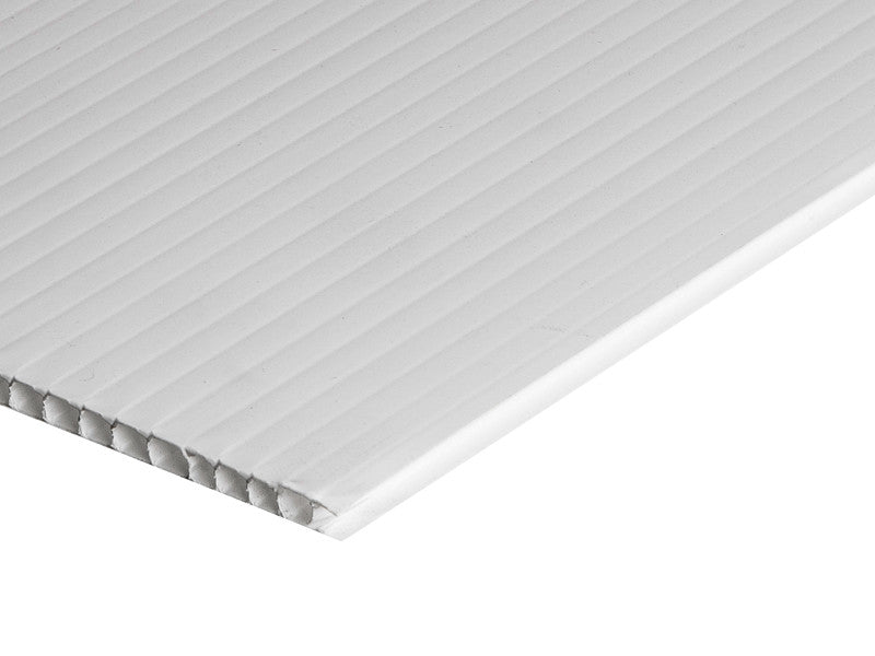 Corflute Sheets White 2400 x 1200 x 3mm