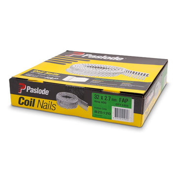 Paslode 32mm x 2.7mm Ring Hot Dipped Gal Coil Nails