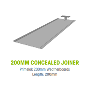 Buy Weathertex 200mm Concealed Joiners  - Pack of 25 Online at Canterbury Timber