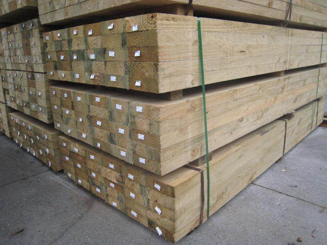 Canterbury Timber Buy Timber Online Treated Pine Sleepers 200 x 100 H4 Timber 3.0m