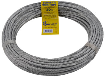 Wire Rope 3mmx10m.Available at Canterbury Timbers