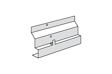 Canterbury Timber Buy Timber Online  HARDIE PLANK ZINC FOOTMOULD 3.0M 305528