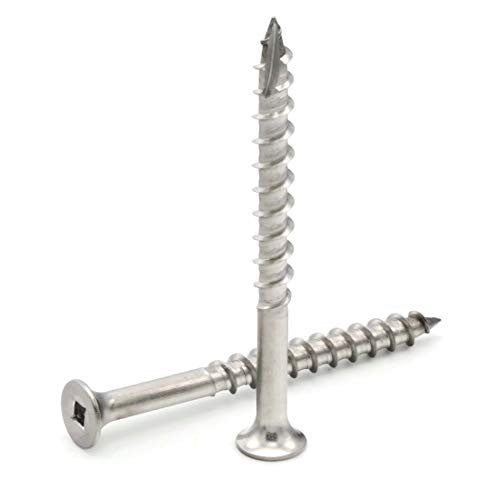 Buy Stainless Steel Decking Screw 8g x 65mm Pack of 500 from Canterbury Timbers and Building Supplies