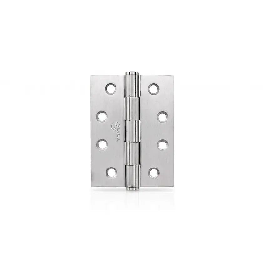 Architectural 304 Stainless Steel 100x75x2.5 Fixed Pin Butt Hinge