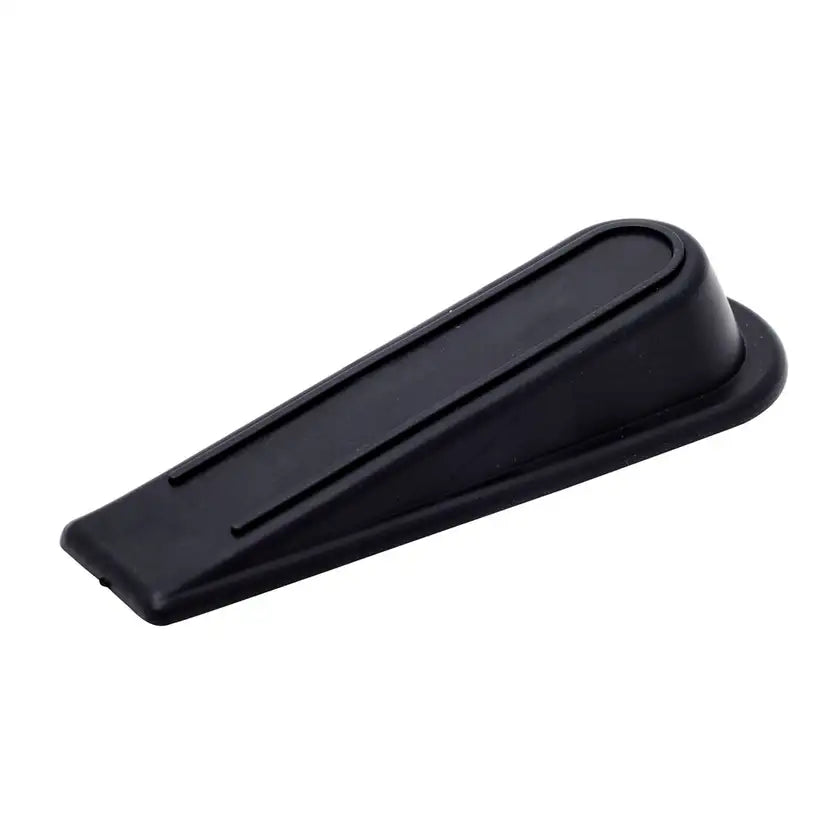 Door Stopper Trio Rubber Wedge Black 23mm