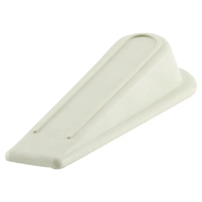 Door Stopper Trio Rubber Wedge White 23mm