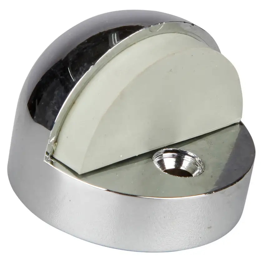 Door Stopper Half Moon 34mm Chrome Plated