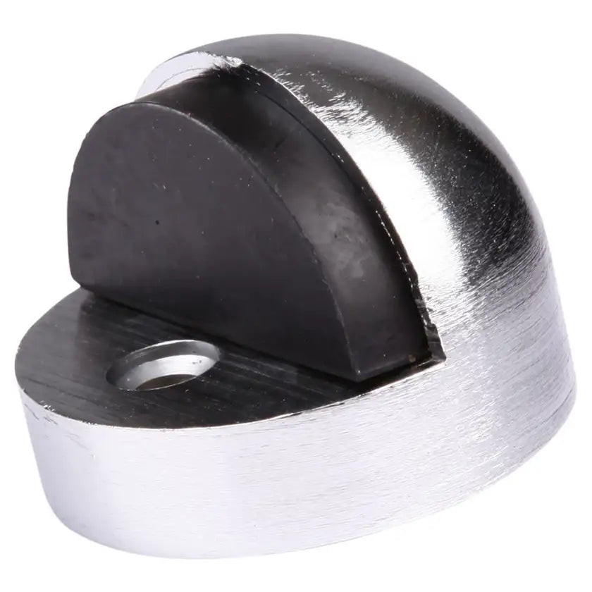 Door Stopper Half Moon 34mm Satin Chrome