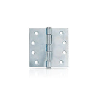 Zinc Plated Fixed Pin Butt Hinge 100x100x2.5