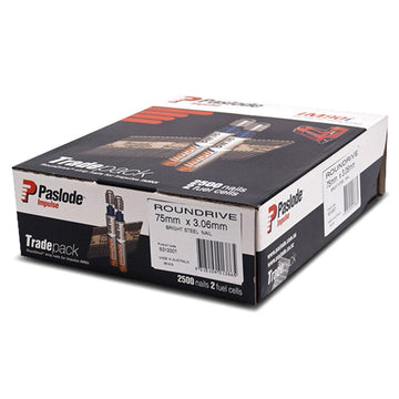 Paslode Impulse 75x3.06 Bright RounDrive Strip Nails