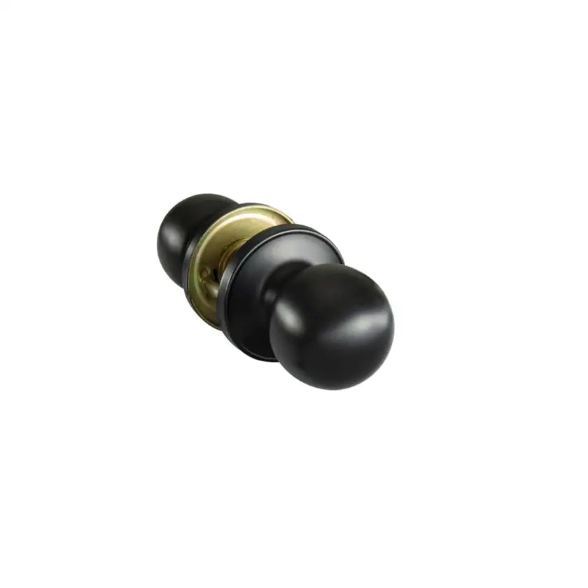 Door Handles Black Builderlock Passage Knob