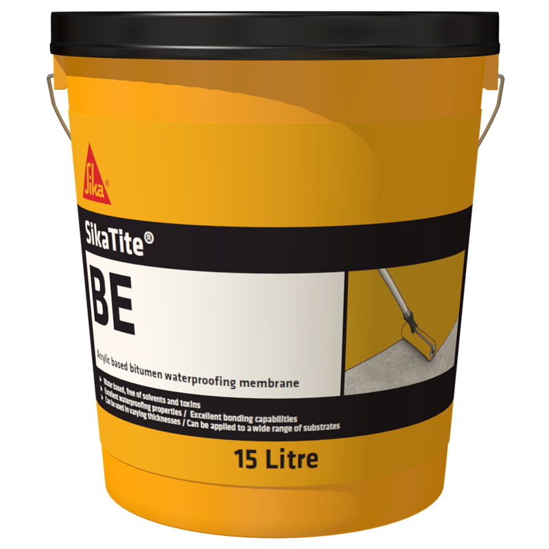 Sika SikaTite BE 15L Bitumen Waterproofer