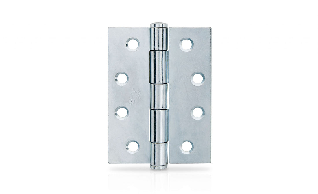 Architectural Zinc Plated 100x75x2.5 Butt Hinge