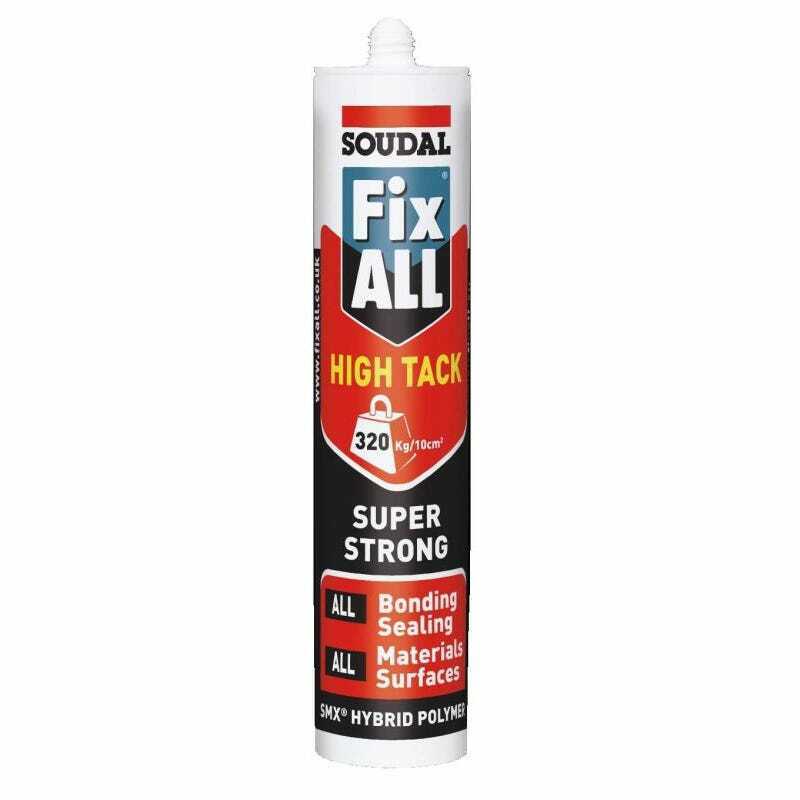 Buy Soudal Fix All High Tack Sealant grey 290ml at Canterbury Timbers