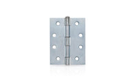 Light & Narrow Zinc Plated 100x75x1.6 Fixed Pin Butt Hinge