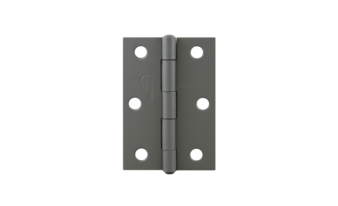 Light & Narrow Prime Coated 85x60x1.6 Fixed Pin Butt Hinge