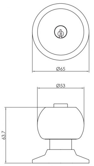 Door Handles Satin Stainless Steel Entrance Knob