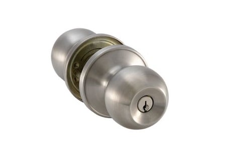 Door Handles Satin Stainless Steel Entrance Knob