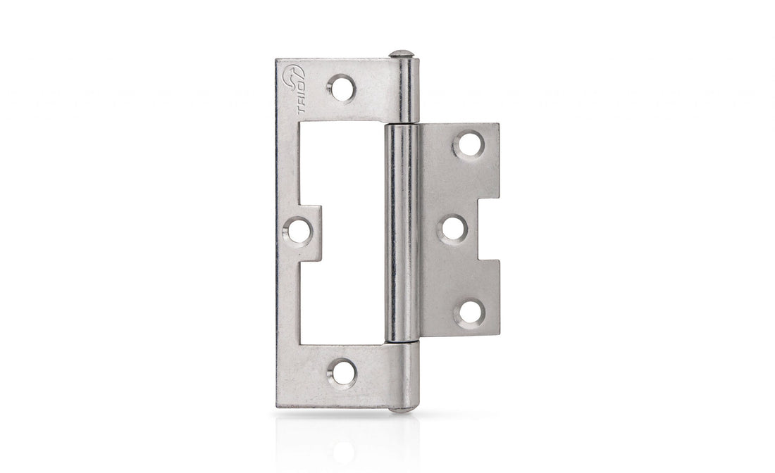 Zinc Plated Quick-Fit 100x65x2.0 Fixed Pin Hinge