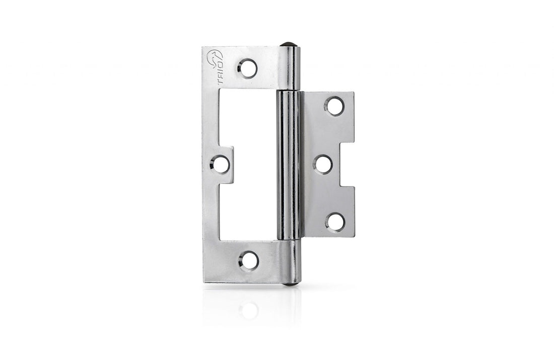 Chrome Plated Quick-Fit 100x65x2.0 Loose Pin Hinge