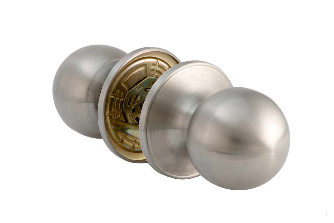 Door Handles Polished Stainless Steel Passage Knob