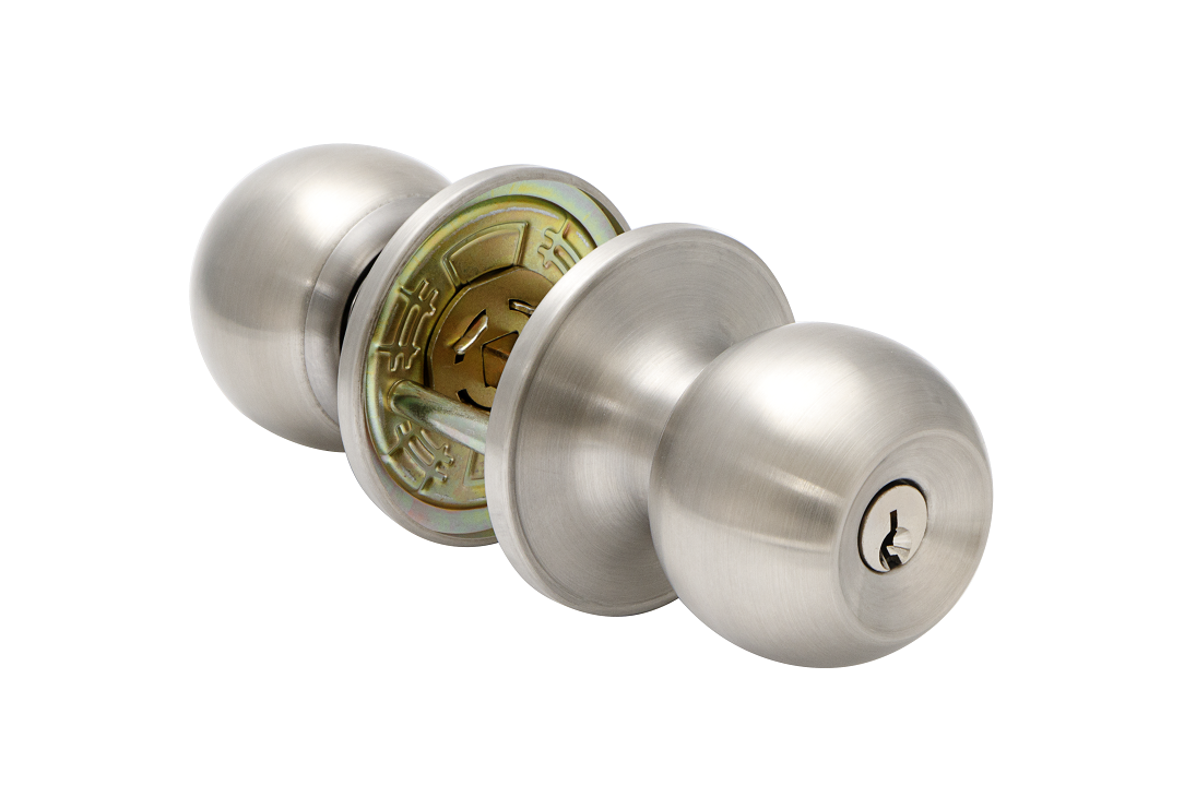 Door Handles Polished Stainless Steel Entrance Knob