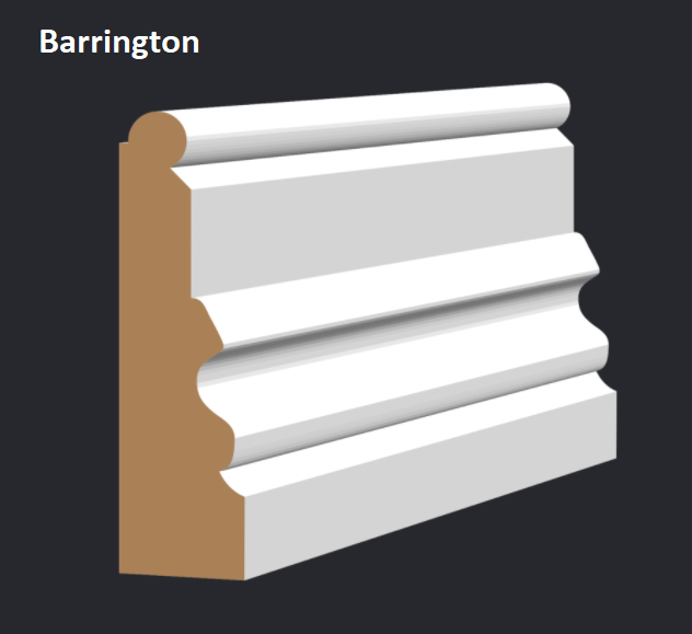 Canterbury Timber Buy Barrington Primed F/J Pine Skirting 138x25mmx5.4m