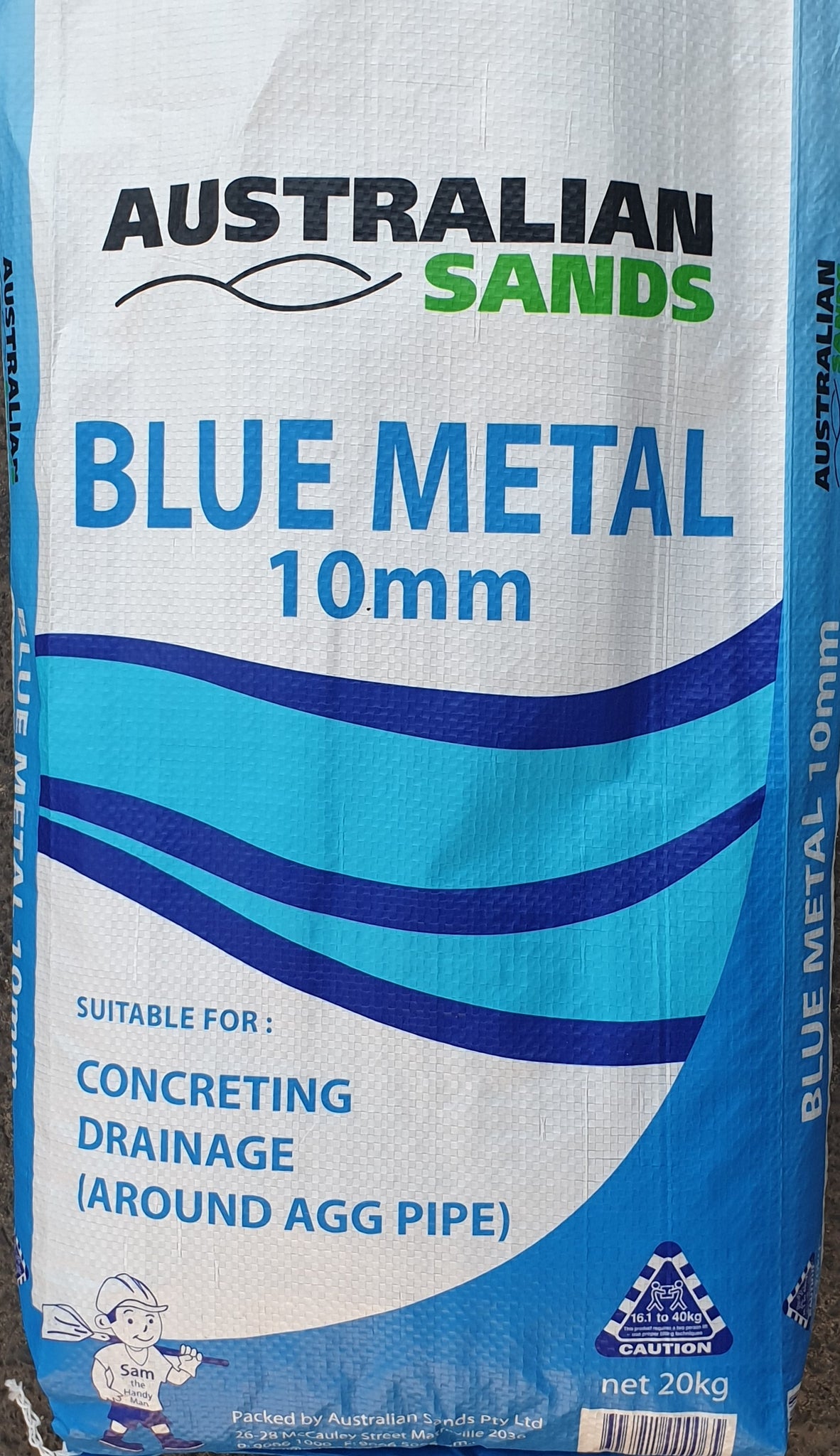 Canterbury Timber Blue Metal 10mm Aggregate 20kg BM1020