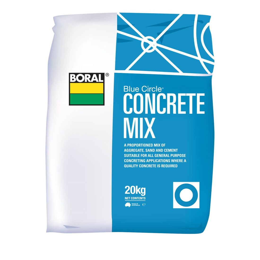 Boral Concrete Mix Blue Circle 20kg