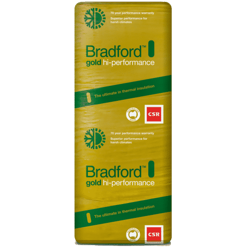 Buy Bradford Hi-Performance Gold Wall Batts 1160 x 420 - R2.5 - 8 Pack Online at Canterbury Timber