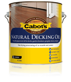 Canterbury Timber Buy Timber Online Cabot's Natural Decking Oil 4 Litre