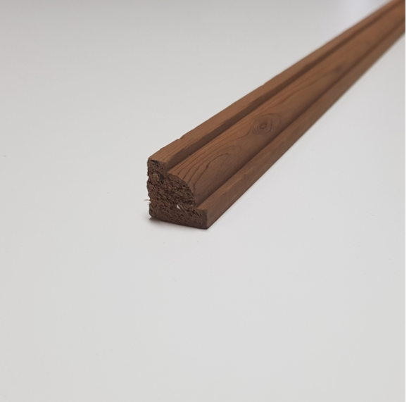 Canterbury Timber Western Red Cedar 29mm Ovolo Moulding Timber