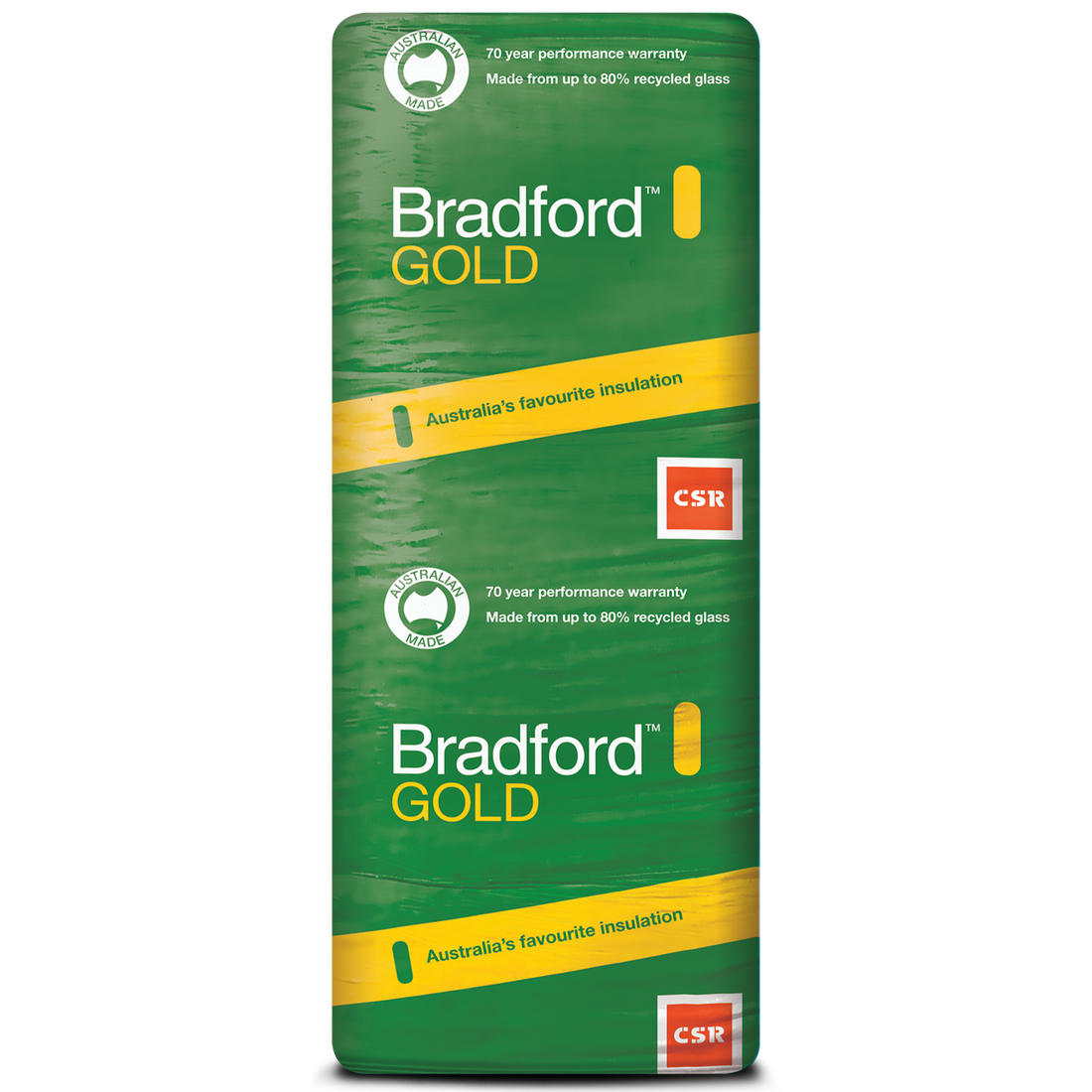 Bradford Gold Wall Batts R2.5 1160mm x 570mm x 90mm 8 Pieces Canterbury Timbers