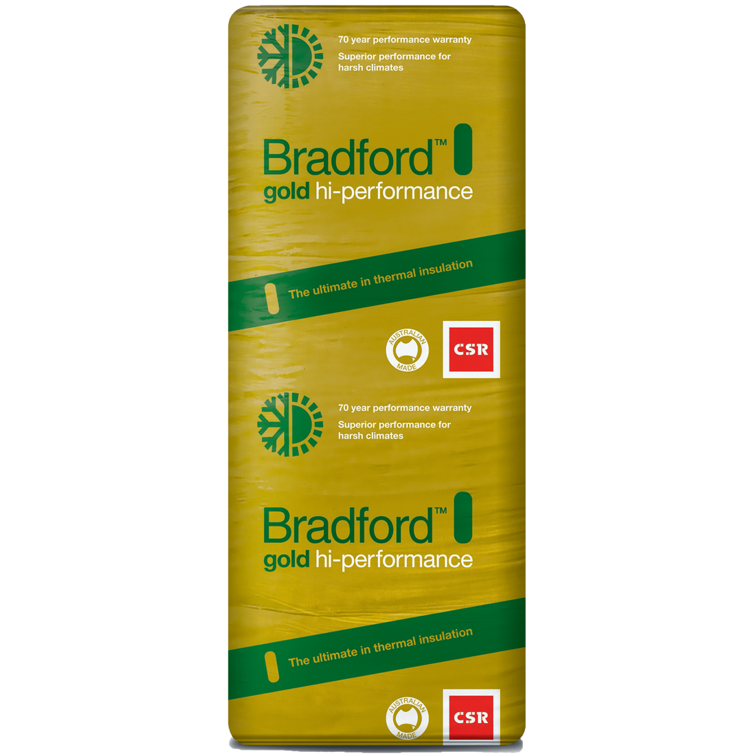 Bradford Gold Ceiling Batts High Performance R6.0 1160mm X 580mm 6 Pieces