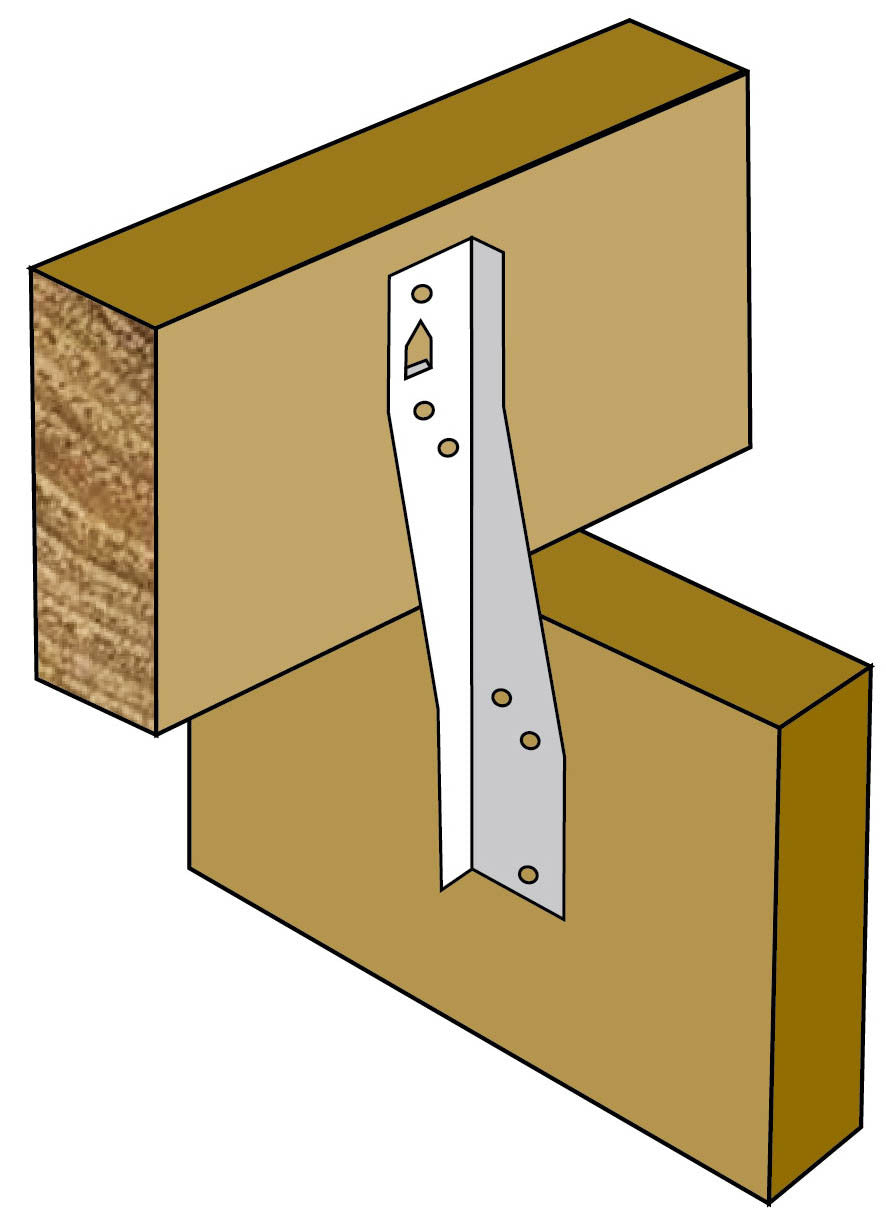 Joist strap 160mm Box of  150 pieces Buy from Canterbury Timber