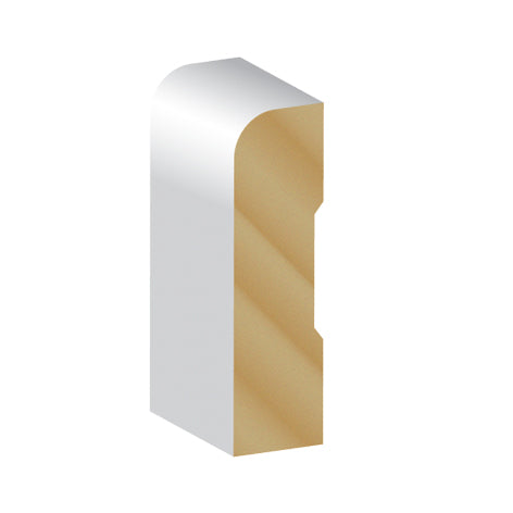 Canterbury Timber | Primed Pine F/J Pencil Round Moulding 66 x 18 x 5.4m