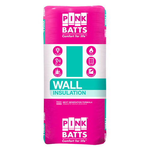 Pink Insulation Wall Batt R2.0 1160 x 430 x 70