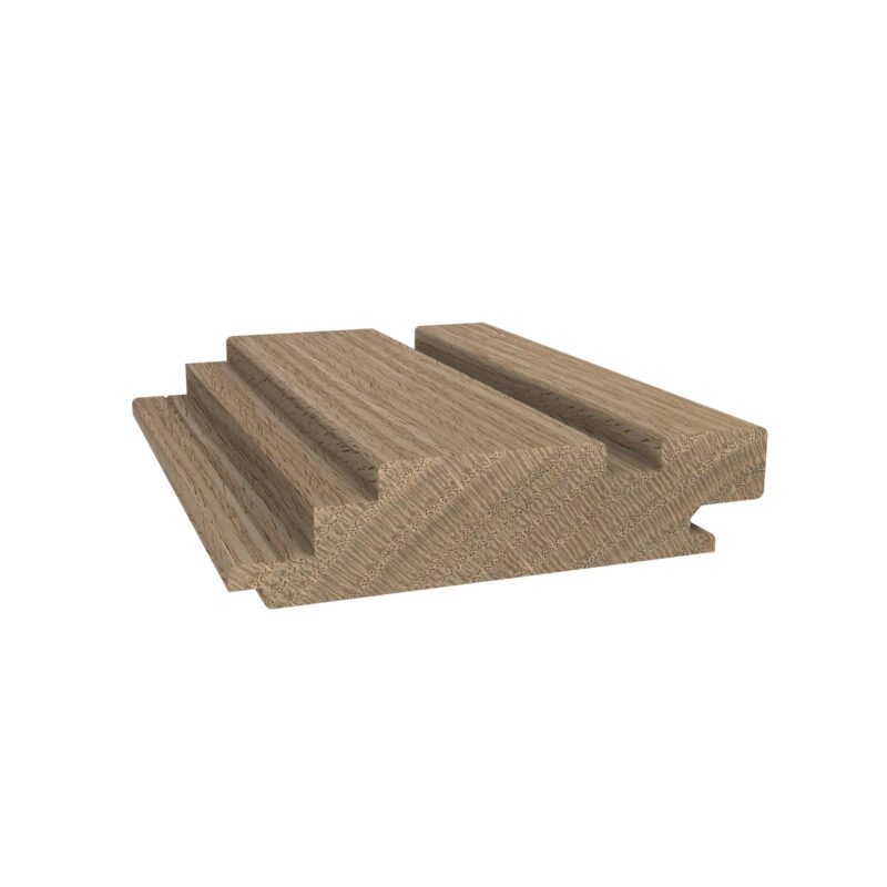 Porta Contours Tasmanian Oak Lining Ridges 78x21mm x 2.7m