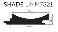 Porta Contours American Oak Lining Shade 78x27mm x 2.7m