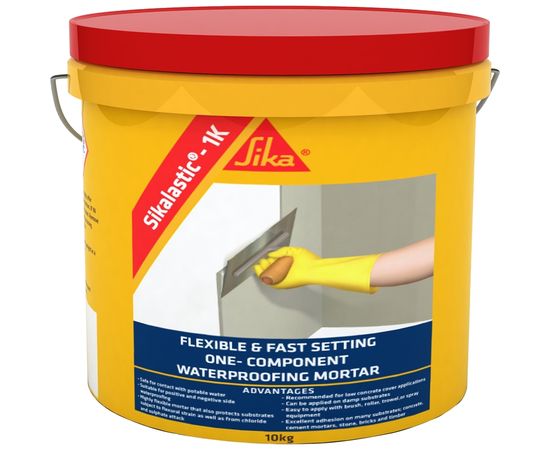 Canterbury Timber Buy Timber Online  Sika Sikalastic???½-1K One-component Cementitious mortar 10kg 493661