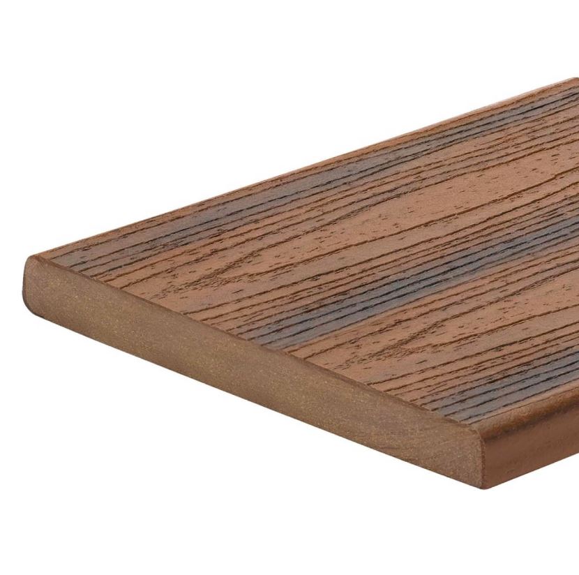 Trex Decking Fascia Board 184mm x 14mm x 3.66m -Spiced Rum