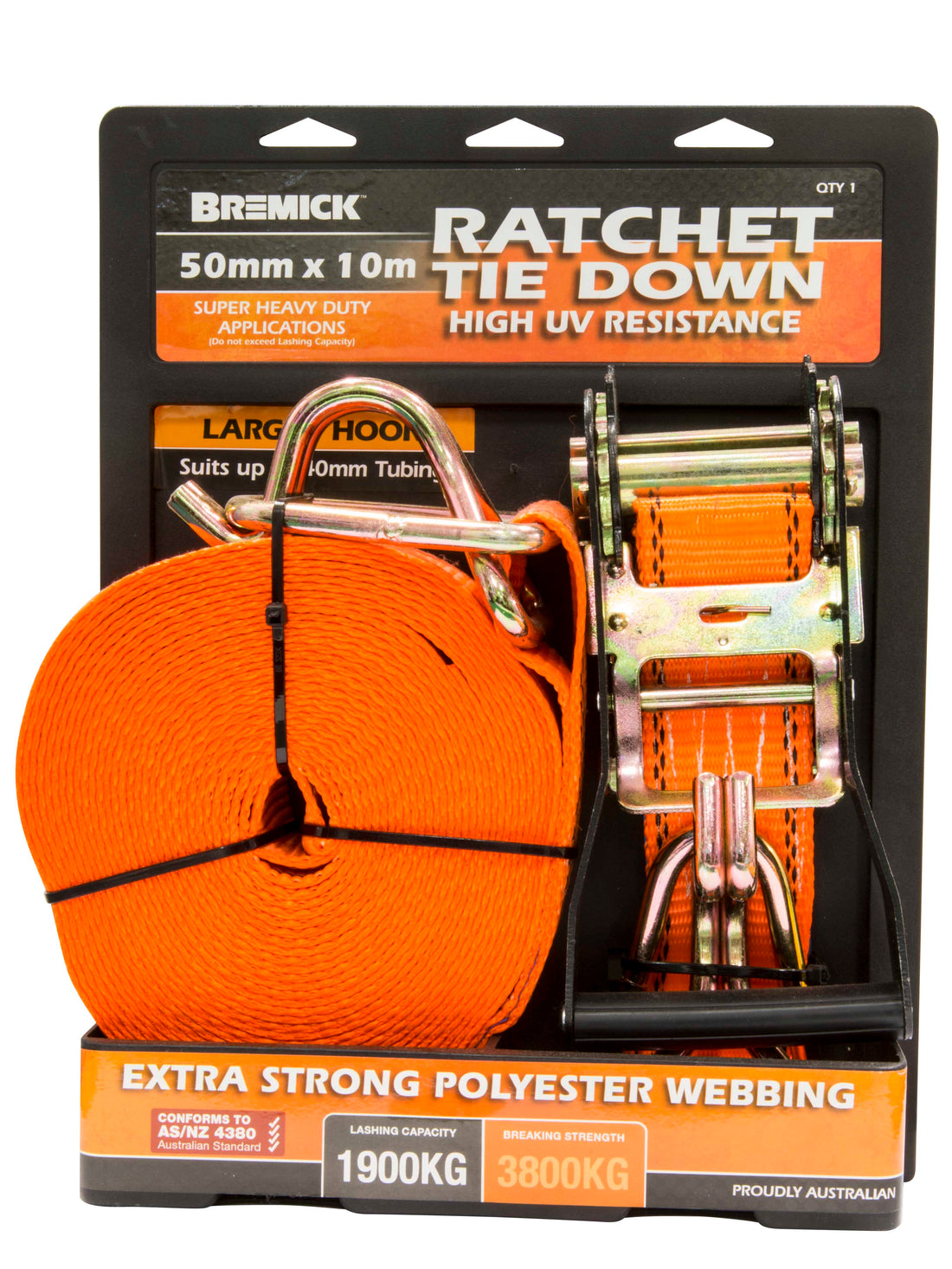 Buy Ratchet various sizes tie down strap 25mmx2m from Canterbury Timber